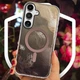 Противоударный Чехол TPU Shiny Mountain (MagFit) для Samsung Galaxy S23 FE Chocolate - изображение 3