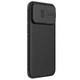 Карбоновая накладка Nillkin CamShield Pro для Apple iPhone 15 Pro (6.1") Black - изображение 3