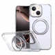 Чехол TPU+PC Empire with MagSafe and Ring для Apple iPhone 15 (6.1") Clear - изображение 1