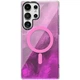 Протиударний Чохол TPU Shiny Mountain (MagFit) для Samsung Galaxy S24 Ultra Pink - зображення 1