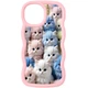 Протиударний Чохол TPU Cloudy Pictures для Apple iPhone 15 (6.1") Kittens - зображення 1