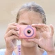 Детская цифровая фотокамера Hoco DV205 Dual-camera Pink - изображение 3