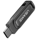 Флеш накопитель USAMS US-ZB346 USB3.2 Type-C High-Speed Flash Drive With Dual Ports 32Gb Tarnish - изображение 7