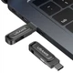 Флеш накопитель USAMS US-ZB346 USB3.2 Type-C High-Speed Flash Drive With Dual Ports 32Gb Tarnish - изображение 8
