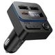 АЗП FM модулятор Borofone BC60 Hero 35W (2USB-A/1C) Black - зображення 1