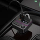 АЗП FM модулятор Borofone BC60 Hero 35W (2USB-A/1C) Black - зображення 8