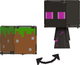 Набір Mattel Minecraft Figurki z transformacją Enderman + Blok Trawy (0194735193349) - зображення 2