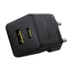 Блочок Baseus P1011160A Palm Fast Charger 30W 1USB-A/1Type-C в комплекті кабель Type-C to Type-C Cluster Black - зображення 2