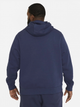 Bluza męska z kapturem Nike M Nsw Club Hoodie Po Bb BV2654-410 XL Granatowa - obraz 2