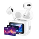Бездротові TWS навушники Hoco EW81 Elegant with Touch Screen ANC White - зображення 1