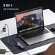 Концентратор Ugreen USB 3.0 to 3xUSB 3.0/Type-C+RJ45(1000M) Ethernet 5in1 CM475 (60554) - зображення 3
