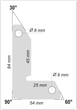 Magnetyczne uchwyty spawalnicze YATO 84 x 45 x 25 x 54 mm zestaw 2 szt (5906083056529) - obraz 5