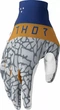 Моторукавички THOR SPORTMODE Bravo, L, Синій/Сірий/Білий (3024032) - изображение 1