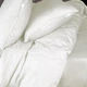 Набір MirSon №2994 Line Satin Premium Дві ковдри літні Сімейних 143x210 см 0001 Moko White Бавовна + дві наволочки 50х70 см + простирадло 220х240 см (2200010978421) - зображення 4