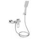 Змішувач для душу Lidz Wawel 010 (з душовим гарнітуром) (k40) LDWAW010CRM45390 Chrome LDWAW010CRM45390 - изображение 1