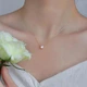 Підвіска на шию Solitaire, золотиста - зображення 4