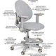 Детское кресло Evo-Kids Mio Y-407 обивка серая однотонная Y-407 G - изображение 2