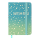 Блокнот BUROMAX А7 80арк. GRADIENT 257104-02 синій, тв.лам.обкл., на гумці, крем.папір (24) /BM.257104-02/ - зображення 1