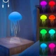 3D ночник-светильник настольный Медуза с подвижными щупальцами лампа RGB управление голосом (KI8215) - изображение 2