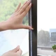Москитная сетка на окно c самоклеящейся крепежной лентой Mosquito Net 130 х 150 см (369 CW) - изображение 8