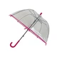 Парасолька тростина напівавтомат Umbrella Cane 60 см (R25584) Малиновий - зображення 1