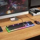 Проводные игровые клавиатура и мышь Hoco GM18, USB, 1.46m, 1.5m, 800-1200DPI, RGB, Чёрный - изображение 7