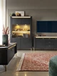 Комод Frisco Norica 1553х873х400 мм Черный матовый 2д4ш (23127-LAZK02) - изображение 4