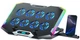 Охлаждающая подставка для ноутбука Dyxon MEGAFREEZE 14 Gaming Pro RGB Illumination Black (DXNMGFGP14B) - изображение 1
