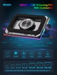 Охлаждающая подставка для ноутбука Dyxon MEGAFREEZE 18 Gaming Pro RGB Illumination Black (DXNMGFGP18B) - изображение 2
