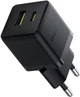 Мережевий зарядний пристрій Baseus Palm Fast Charger C+U 30W EU Cluster Black (P1011160A113-00) - зображення 2