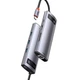 USB Хаб Baseus 8-in-1 багатофункціональний перехідник Metal Gleam 8-Port Type-C HUB Adapter Type-C to USB3.0*3, Type-C(PD)*1, 4KHDMI, RJ45, TF, SD (CAHUB-CV0G) Grey - зображення 10