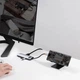 USB Хаб Baseus 8-in-1 багатофункціональний перехідник Metal Gleam 8-Port Type-C HUB Adapter Type-C to USB3.0*3, Type-C(PD)*1, 4KHDMI, RJ45, TF, SD (CAHUB-CV0G) Grey - зображення 11