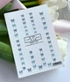 VS Nails Cлайдер дизайн для нігтів MAXI-129 - изображение 1