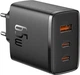 Сетевое зарядное устройство Baseus Cube Pro Fast Charger 2C+U 65W EU Cluster Black (P10152301113-00) - изображение 1