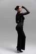 Комбінезон для танців хілз і тверк Diva Maxi Black XS Чорний (12053-XS) - изображение 3