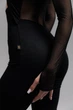 Комбінезон для танців хілз і тверк Diva Maxi Black XS Чорний (12053-XS) - изображение 5