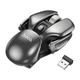 Бездротова миша Hoco DI43 Silver акумуляторна. Мишка USB для ноутбука/ПК - изображение 1