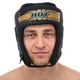 Шлем боксерский открытый PU Hard Touch 4234 размер S Black-Gold - изображение 7