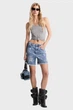 Жіночі блакитні джинсові шорти з візерунком BOYFRIEND DENIM SHORT Michael Kors 6 MS59066HME - зображення 2