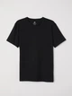 Футболка H&M L черный 3001624684 - изображение 1
