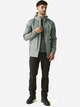 Спортивная ветровка мужская Regatta Pack It Jkt III RMW281-R6B 2XL Серая с зеленым (5063019983585) - изображение 3