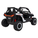 Samochód elektryczny dla dzieci Ramiz Buggy 4 x 4 KCK Biały (5903864943764) - obraz 5