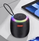 Портативная Bluetooth-колонка SH-309 с мощным басом, ритмичной подсветкой и защитой IPX5, Black - изображение 2