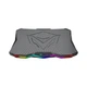 Підставка під ноутбук Gaming Cooling Pad CP4040 з підсвіткою RGB, 6 вентиляторів, 9-17 дюймів, чорна - зображення 4