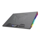Подставка для ноутбука Meetion Gaming Cooling Pad CP5050 |9-19"| с RGB-подсветкой Black - изображение 1