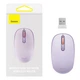 Мышка Baseus F01B Tri-Mode Wireless Mouse 2.4G/BT5.0+BT3.0 800-1200-1600dpi Purple - изображение 6