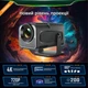 Проектор XON SmartView X-Pro Mini Full HD 1280х720Р, 4K, Wi-Fi, Android, 6800Lm (XVPU1207AB 3565) Черный - изображение 6