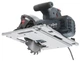 Потужна ручна дискова пила по дереву Metabo KS 55 FS : 1200 Вт, круг 160мм циркулярна пила 600955000 - изображение 2