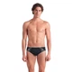 Плавки-сліпи для чоловіків Arena POSEIDONIA SWIM BRIEFS чорний, білий Чол 95 009075-501 95 - зображення 3