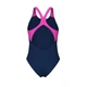 Купальник закритий для женщин Arena RIPPLES SWIMSUIT V BACK B синий Жен 44 009021-780 44 - изображение 3